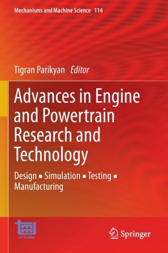 Advances in Engine and Powertrain Research and Technology