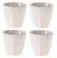 Hrnek na kávu porcelán sada 4 ks 90 ml