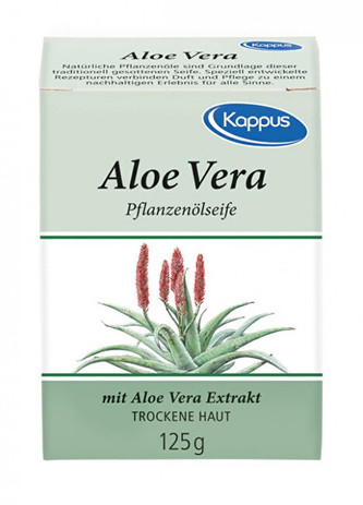 Kappus Přírodní olejové mýdlo 125 g 3-0734 Aloe Vera
