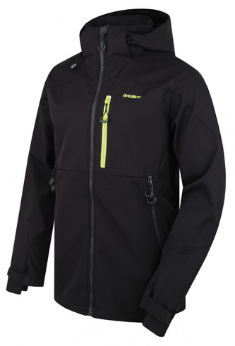 Pánská softshell bunda Sauri M black - S