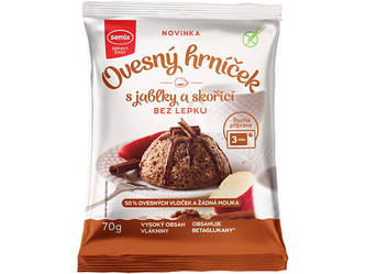 Semix Ovesný hrníček s jablky a skořicí 70 g