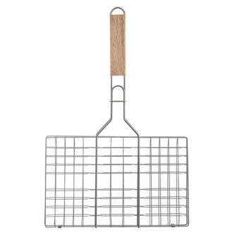 Grilovací mřížka na hamburgery 36x22,5 cm