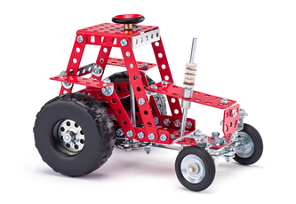 Merkur 057 Traktor s řízením, 205 dílů Merkur 057 Traktor s řízením, 205 dílů