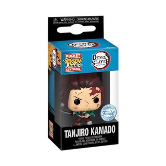 Funko POP Keychain: Demon Slayer - Tanjiro
