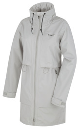 Dámský hardshell kabát Nevr L lt. grey - XL