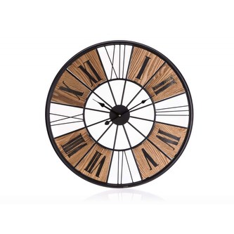 HOME DECOR Hodiny nástěnné GOLD 60 cm