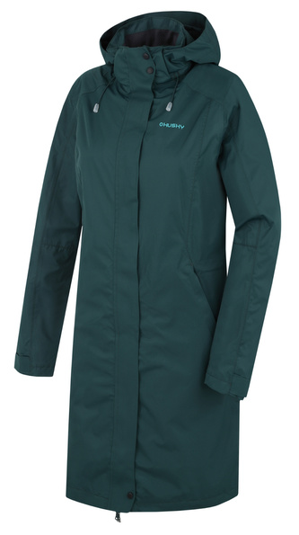 Dámský hardshell kabát Nut L dk. green - L