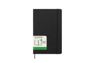 Moleskine Plánovací zápisník nedatovaný tvrdý černý L