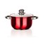 BANQUET Hrnec nerezový MAESTRO Red 18 cm, 2,8 l, s poklicí