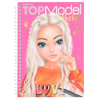 Omalovánka | Create Your Top Model Pocket, Candy