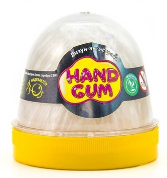 Glutek Slime MrBoo Hand gum Białe srebro 120g