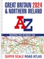Great Britain A-Z Super Scale Road Atlas 2024 (A3 Spiral)