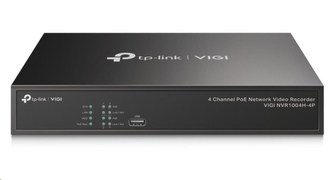TP-Link VIGI NVR1004H-4P, [NVR, 4 channels, 4x PoE]