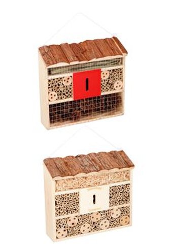 Hotel pro hmyz multifunkční 30x10x28cm dřevěný