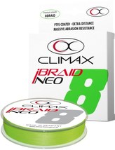 Přívlačová šňůra Climax iBraid NEO fluo -chartreuse 135m Průměr: 0,20mm / 17,9kg