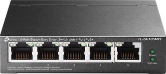 TP-Link TL-SG105MPE - Gigabit Easy Smart Switch with 4-Port PoE+