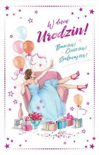 Kartka okolicznościowa Urodziny CG06