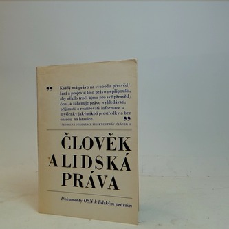 Človek a lidská práva