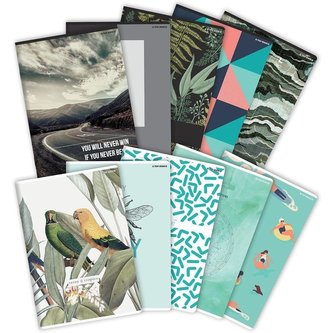 Zeszyt A5/60K gładki Megamix (10szt) TOP2000