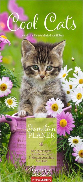 Cool Cats Familienplaner 2024