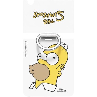 Samsung Simpsons Ring Insert pro Clear Kryt na Galaxy Z Flip 4