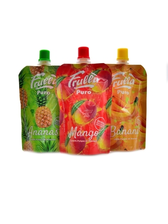 Natura Nuova - Frulla Pure 90g  ovocná přesnídávka - banán