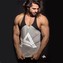Aesthetix Erapánské tílko Stringer Carbon Gray M Šedá