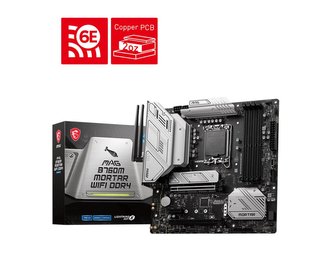 MSI MB Sc LGA1700 MAG B760M MORTAR WIFI DDR4, Intel B760, 4xDDR4, 1xDP, 1xHDMI, WI-FI
