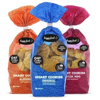 Body & Fit Smart Cookies box Cacao nibs 175g