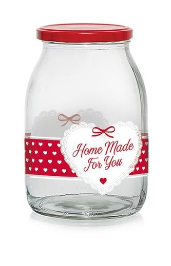SKLENICE S VÍČKEM 100 ML HOME MADE FOR YOU