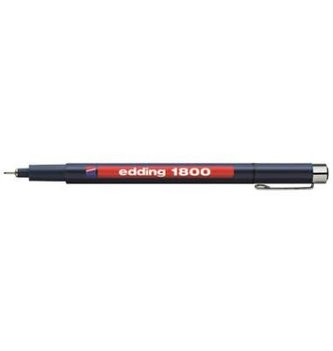 Popisovač EDDING 1800, černý, 0,1 mm
