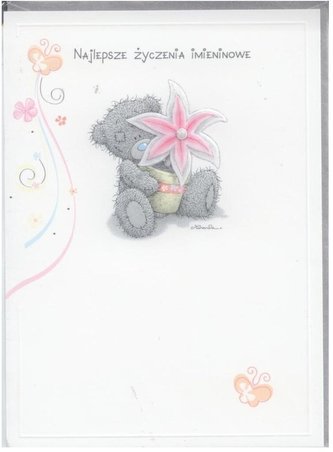 Kartka Me to You - Najlepsze życzenia imieninowe