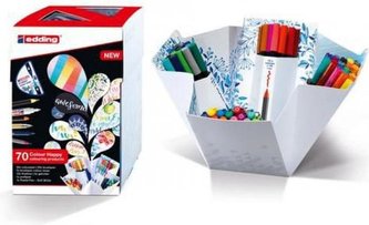 Štětcový popisovač EDDING 1340, Colour Happy Big Box