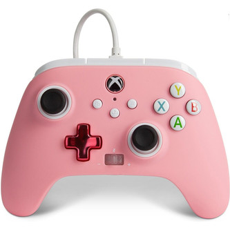 PowerA Enhanced drátový herní ovladač (Xbox) růžový