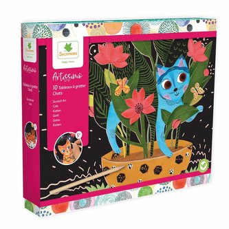 ARTISSIMO škrabací obrázky Kočky