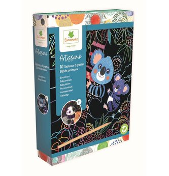 ARTISSIMO škrabací obrázky Mláďata