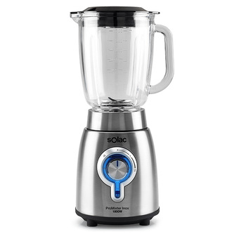 Stolní mixér Solac, BV5730, Pro Mixter 1800 Inox, skleněný, 1,75 L, 2 rychlosti, funkce Turbo, 1800 W