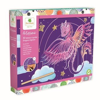 ARTISSIMO škrabací obrázky Dráčci