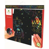 POCKETS škrabací obrázky s motivy