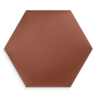 Čalouněný nástěnný panel HEXAGON 30x26 cm tmavě růžová MyBestHome
