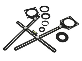 Víceúčelové dvou-dílné skládací pravítko GEKO Víceúčelové dvou-dílné skládací pravítko GEKO