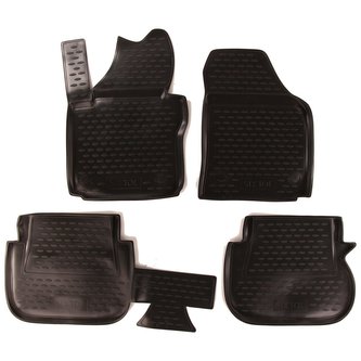 Gumové koberce VOLKSWAGEN Caddy 10/2007-2014 SIXTOL