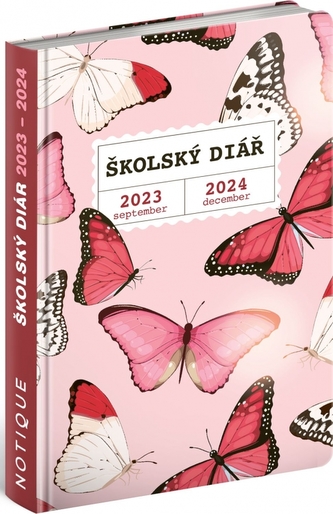 Školský diár 2023/2024 - Motýliky