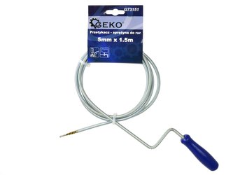 Pero protahovací na čištění odpadů, 1,5m x O 5mm GEKO Pero protahovací na čištění odpadů, 1,5m x O 5mm GEKO