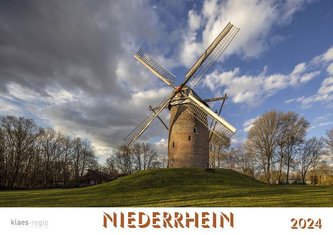 Niederrhein 2024 Bildkalender A4 Spiralbindung