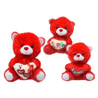 Medvídek červený se srdcem