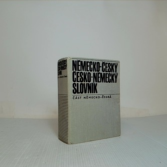 Německo-český, česko-německý slovník. Část německo-česká