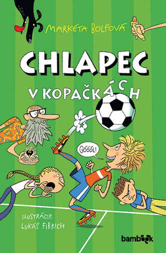 Chlapec v kopačkách Chlapec v kopačkách