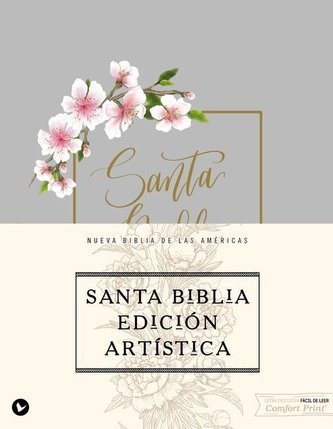Biblia Nbla, Edición Artística, Tapa Dura/Tela, Canto Con Diseño, Edición Letra Roja / Spanish Artisan Collection Bible, Nbla, C