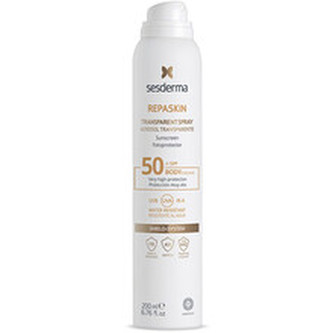 Sesderma Sprej na opalování SPF 50+ Repaskin (Transparent Spray) 200 ml unisex